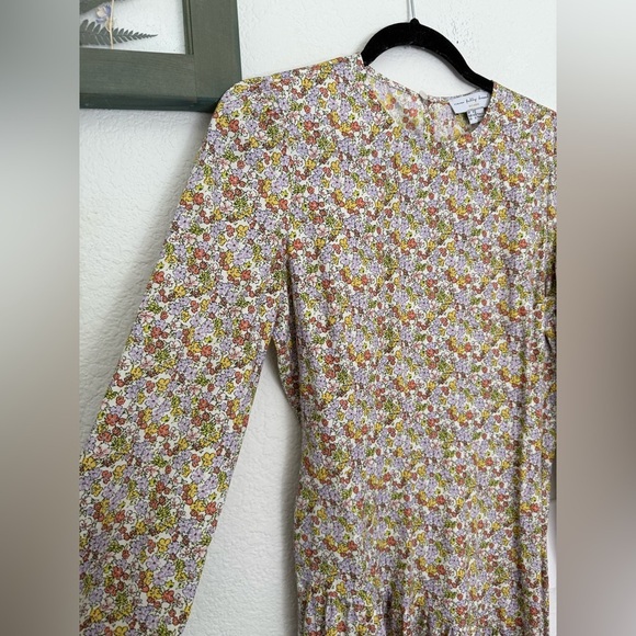 Never Fully Dressed Ditsy Floral Tiered Open Back Midi Dress - Picture 5 of 7